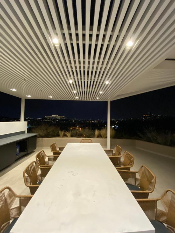 אתונה Acropolis Residence #Rooftop#360-Degree City Views #Unoblu מראה חיצוני תמונה