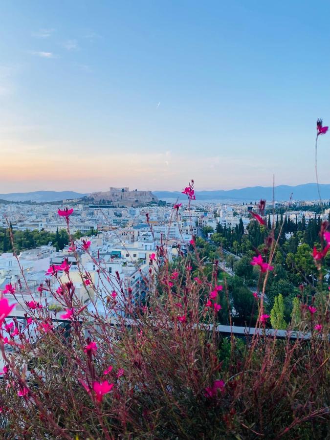 אתונה Acropolis Residence #Rooftop#360-Degree City Views #Unoblu מראה חיצוני תמונה