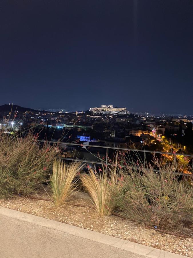 אתונה Acropolis Residence #Rooftop#360-Degree City Views #Unoblu מראה חיצוני תמונה