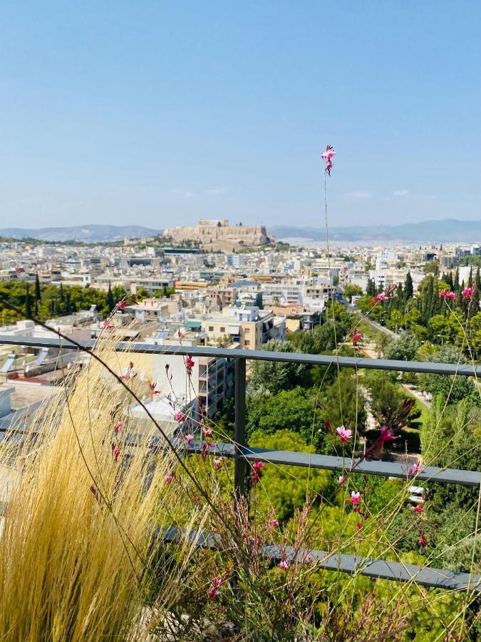 אתונה Acropolis Residence #Rooftop#360-Degree City Views #Unoblu מראה חיצוני תמונה